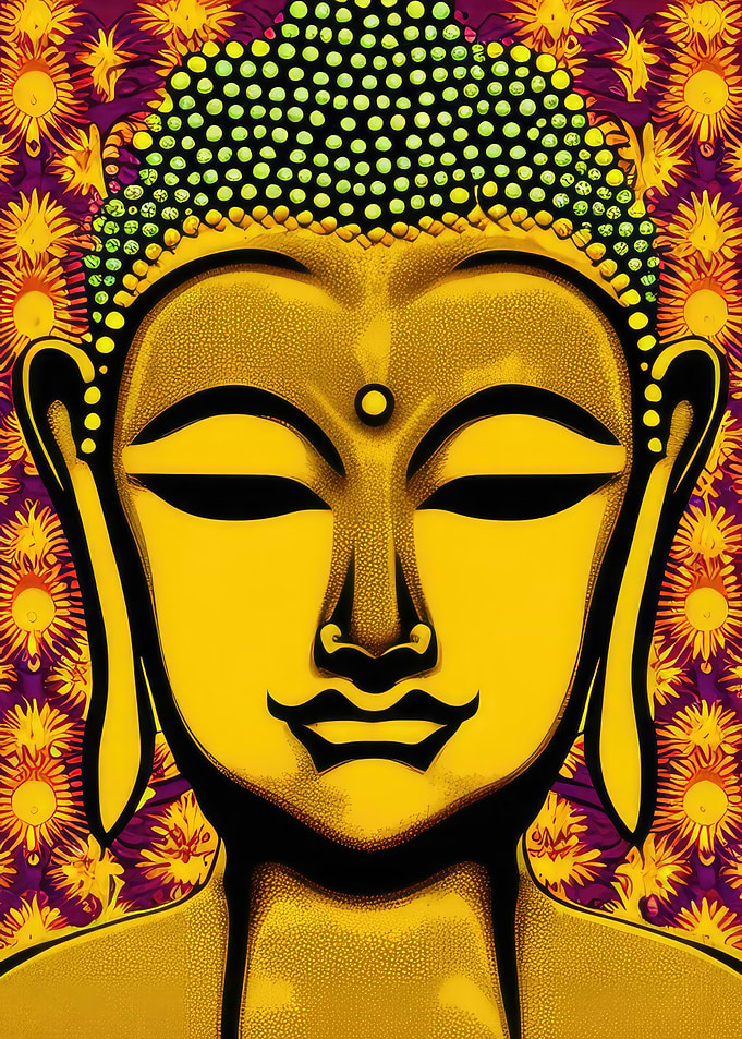 Pop Art Buddha 04