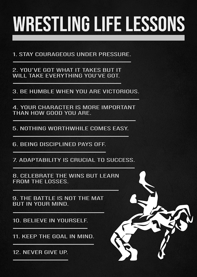 wrestling life lessons