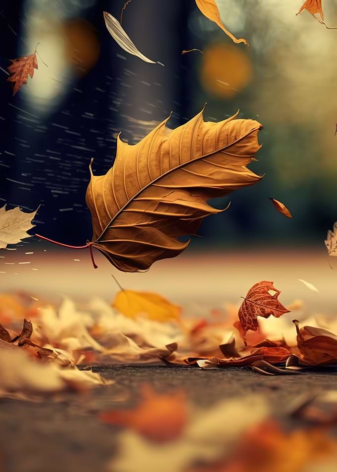 autumn leaves