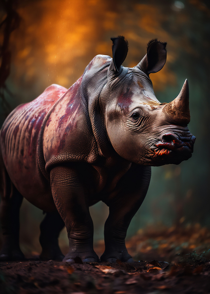 Beautiful Rhinoceros