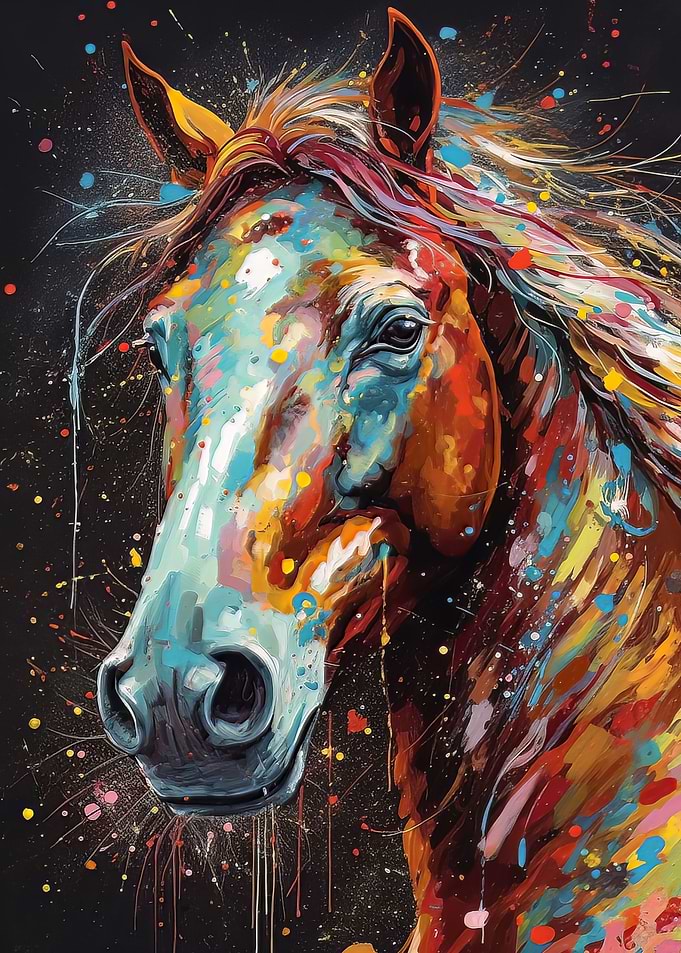 Horse painting