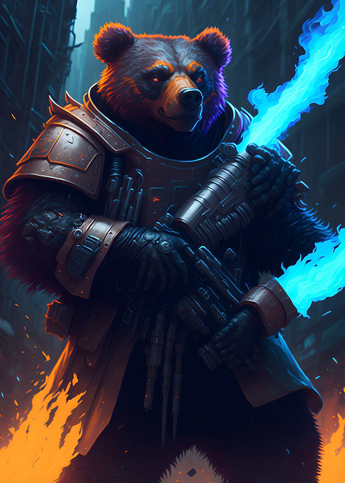 Flame Forged Bruin