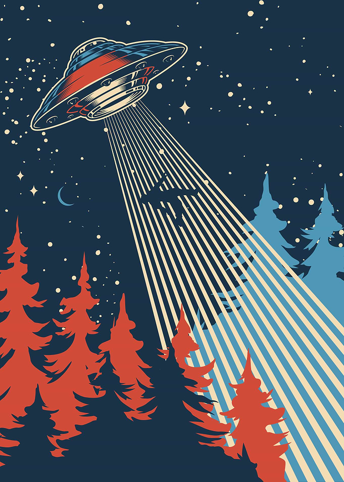 Man Abduction by UFO
