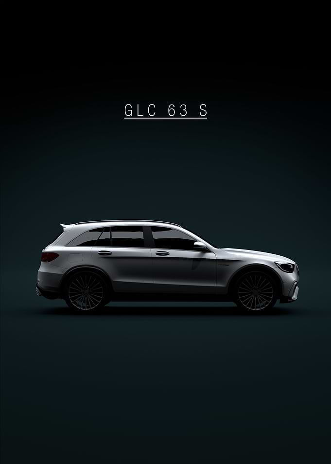 GLC 63 S AMG 2020 White