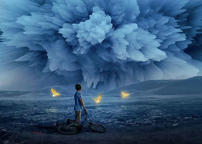Huge Explosion