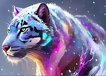 White tigers background