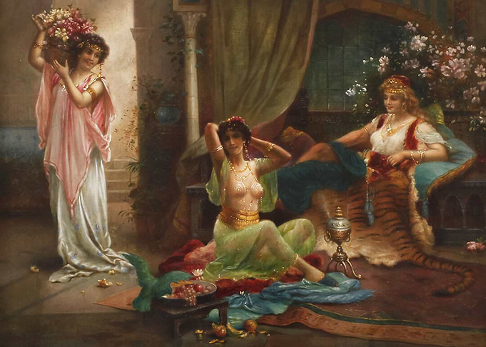 Harem scene