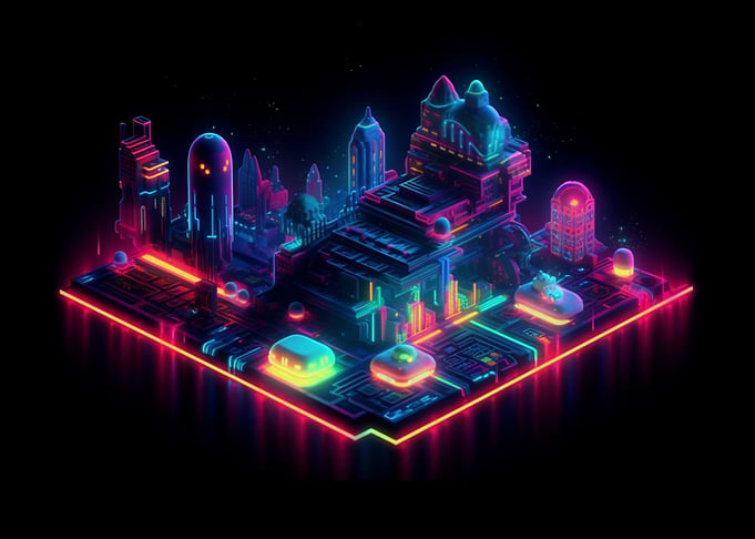 Concept Art Retro Games