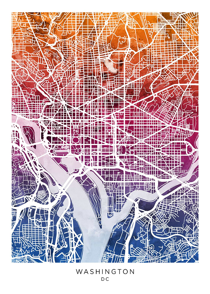 Washington DC Map