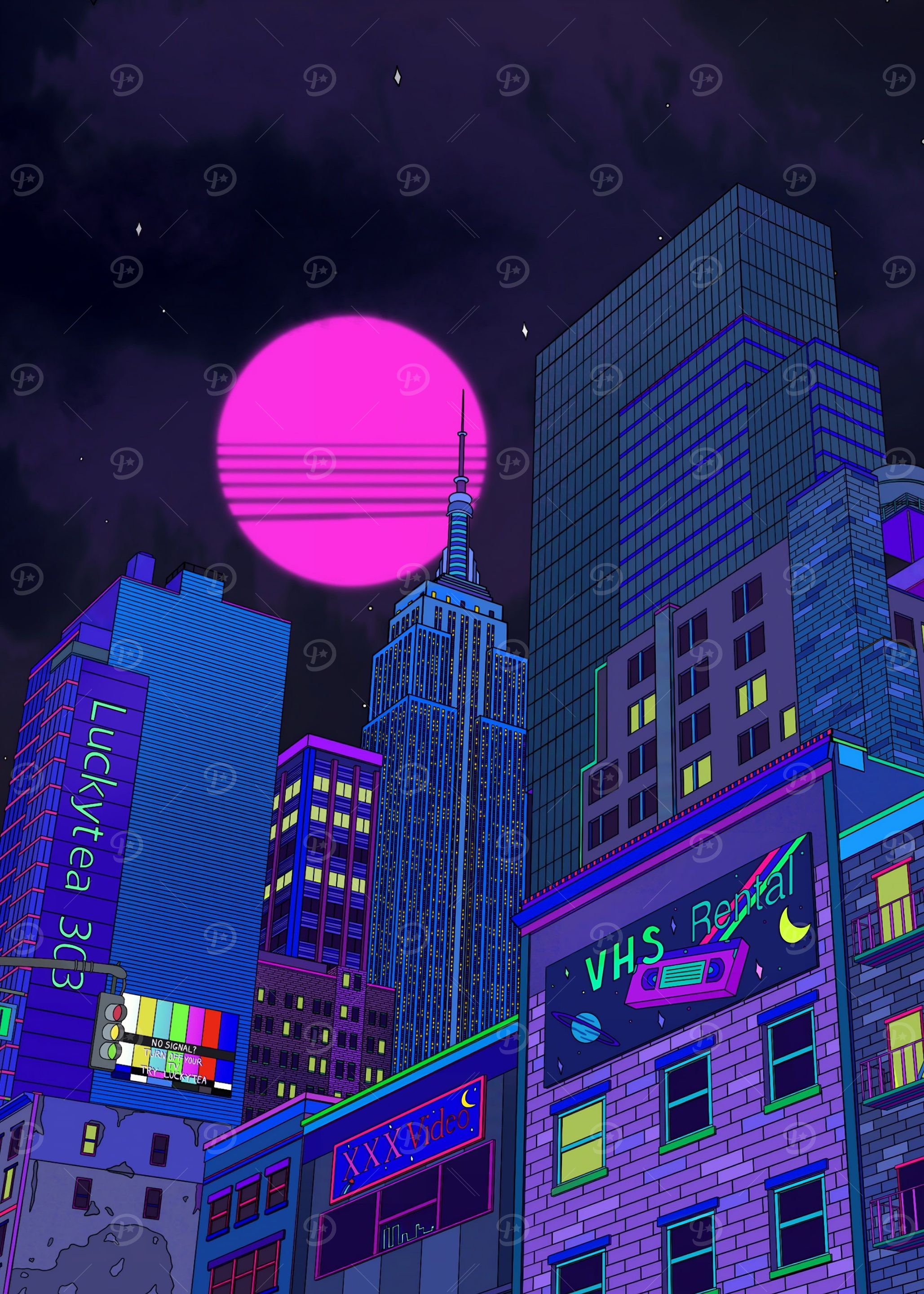 90s Empire State Building
