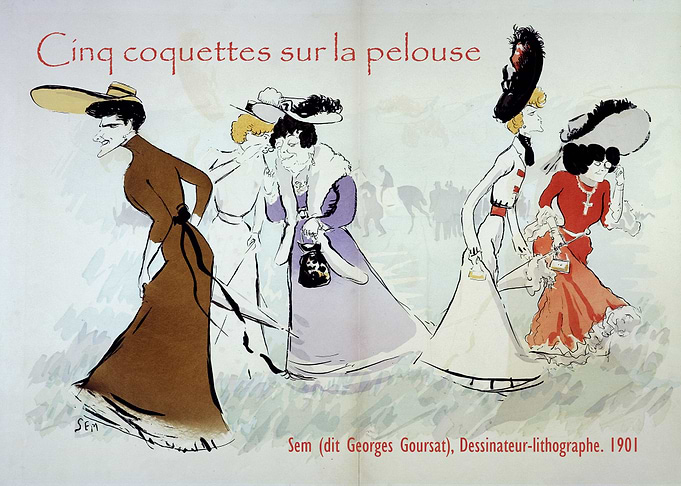 Cinq coquettes