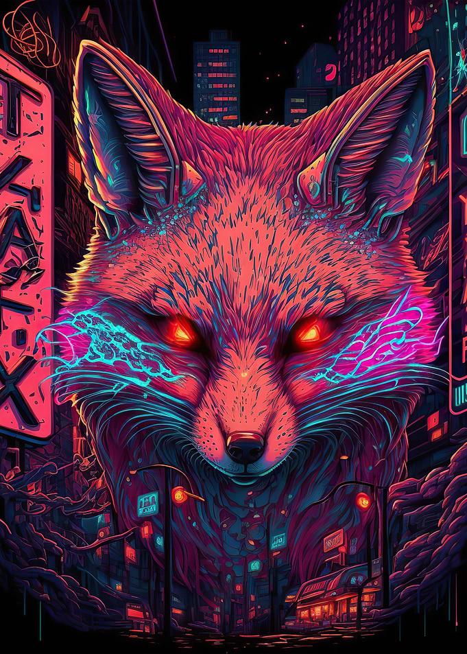 Fox neon