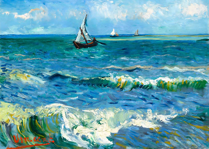 Seascape near Les Saintes