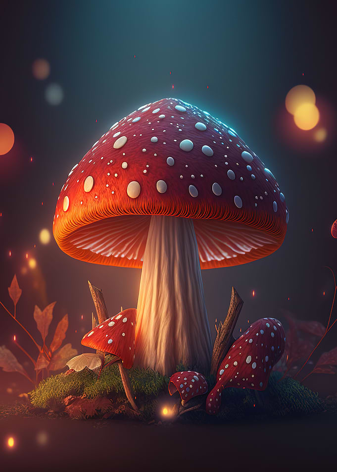 mushroom cute