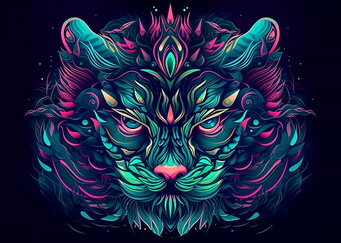 Cartoon style animal