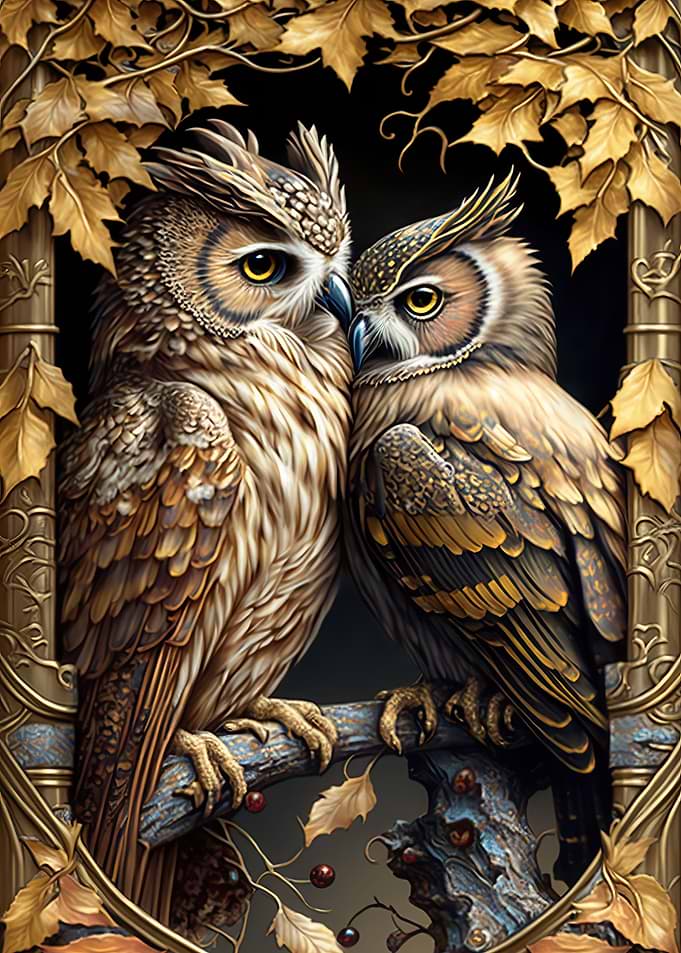 Eagle Owl Card