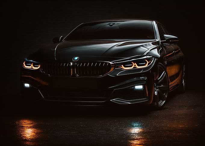 Bmw M8 Front light Car