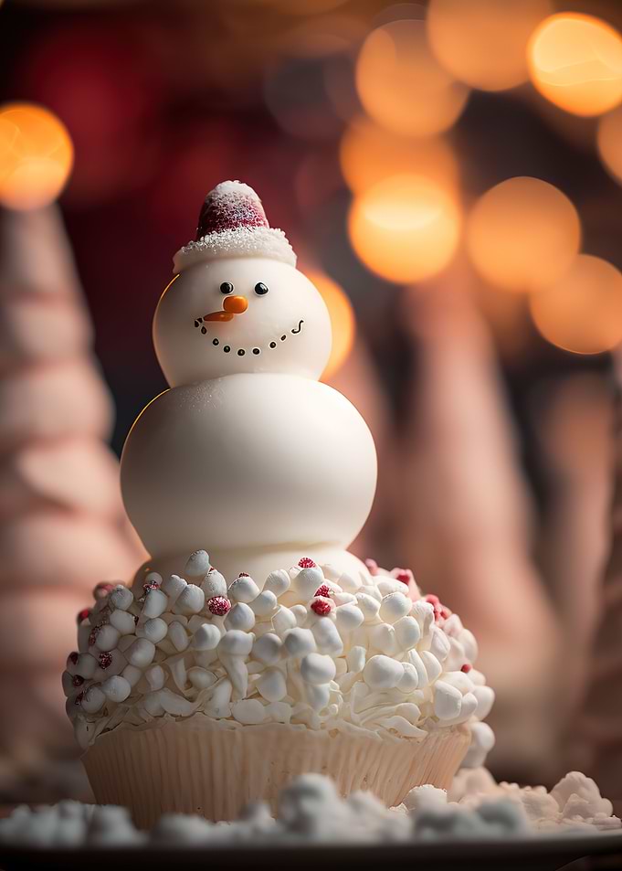 Christmas tree cupcakes