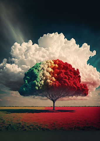 colorful tree