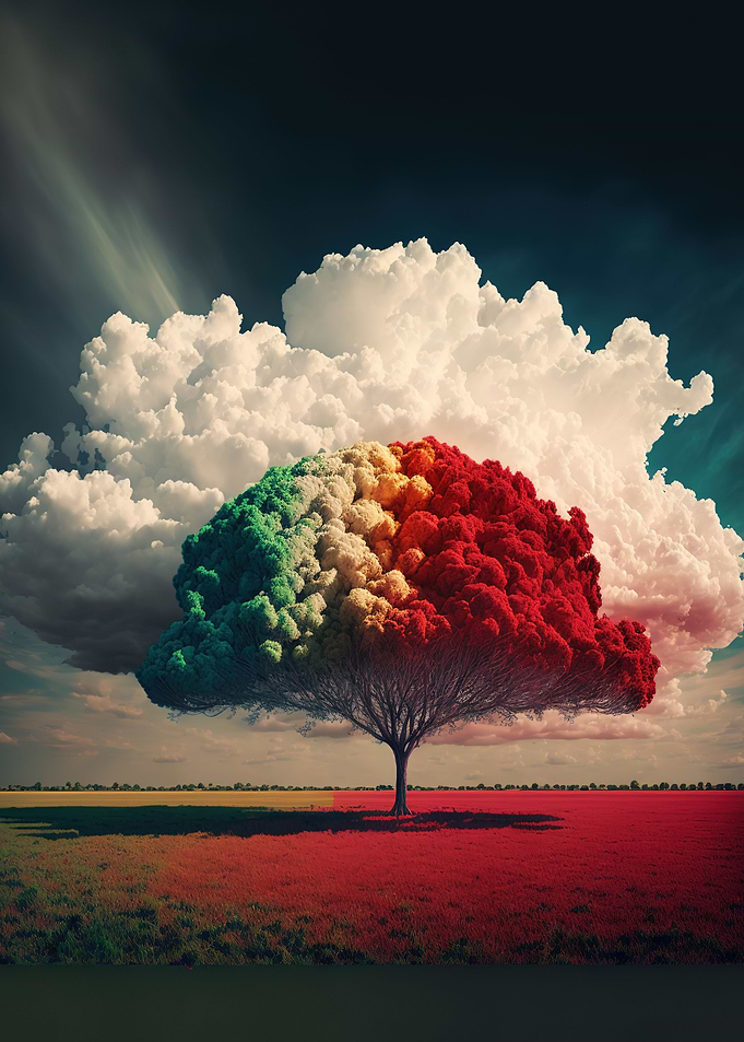 colorful tree