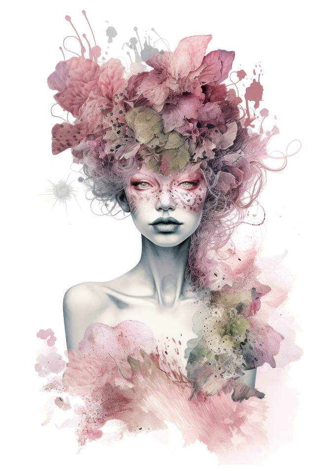 Romantic vegetal beauty