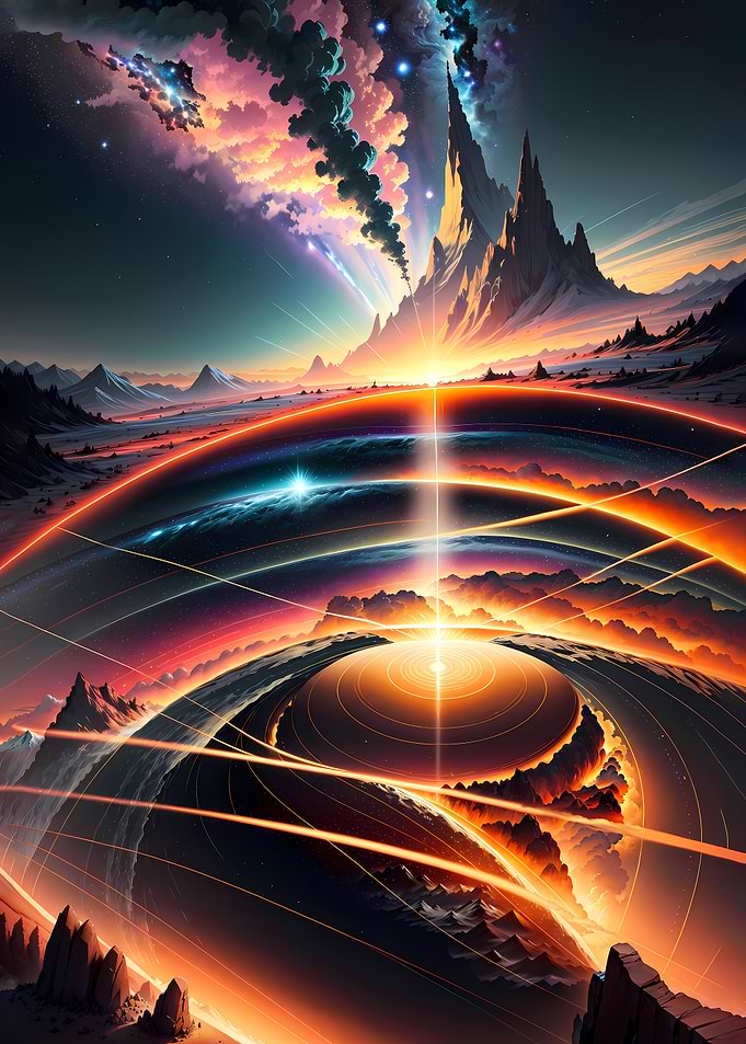 Inner Of Planet Space