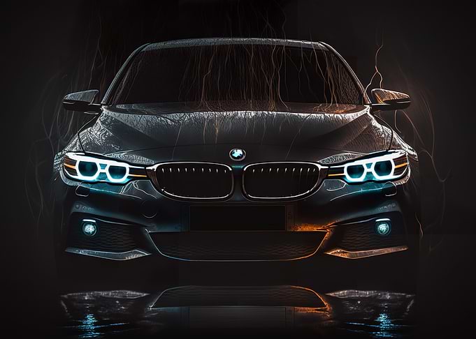 Bmw Front Light car
