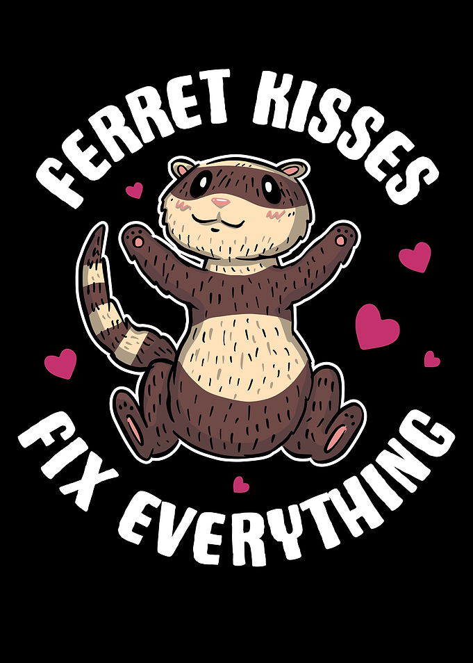 Ferret Kisses