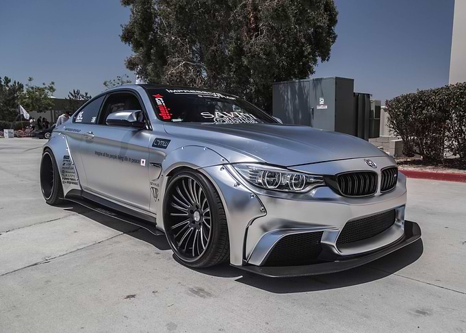 BMW Silver Sport Car