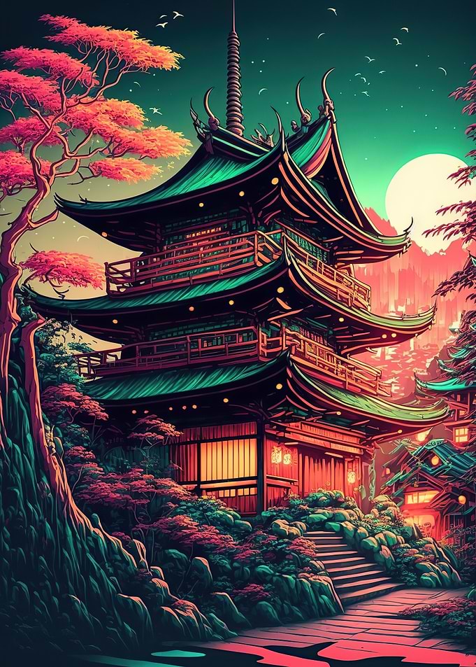 Shrine japanese
