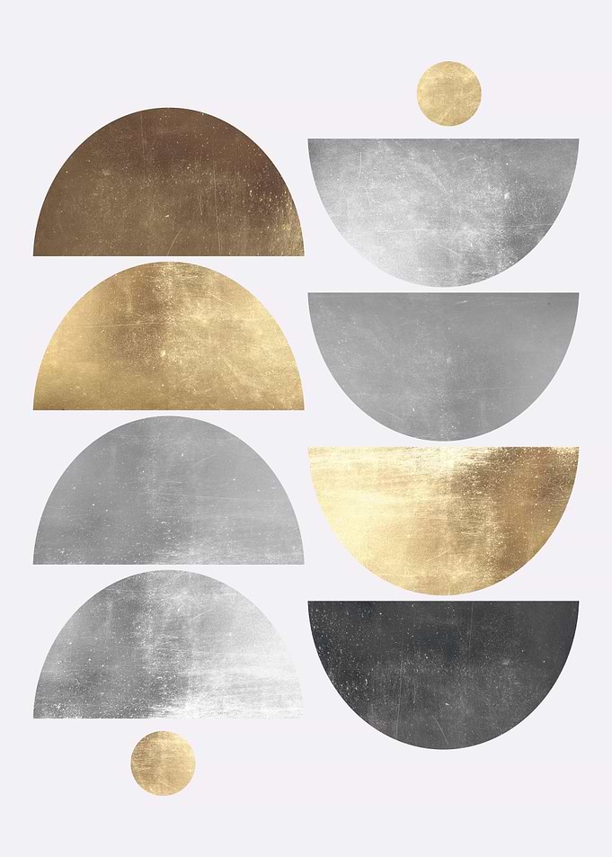 Metallic and gold art 06