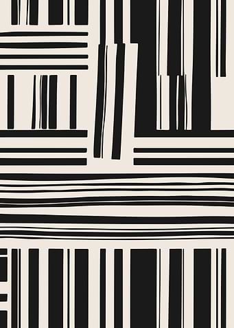 Modern Striped Composition