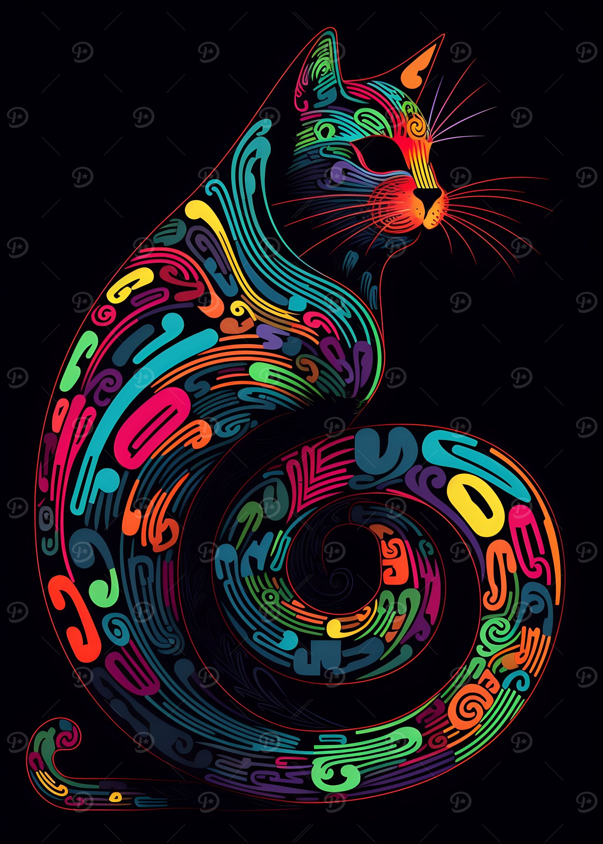 Cats got the shapes