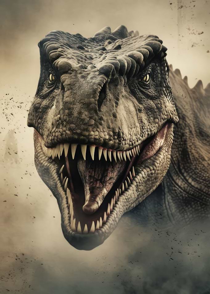 Vintage Dinosaur T Rex
