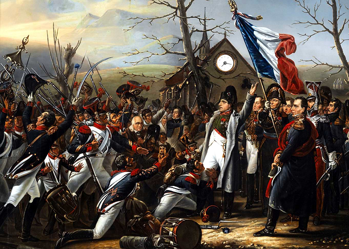 Napoleon after the Battle