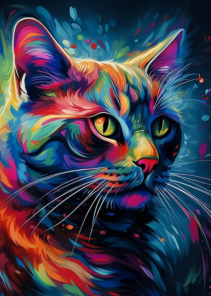 Abstract Cat