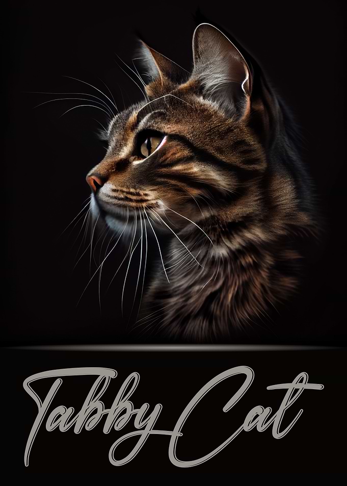 Tabby Cat Portrait