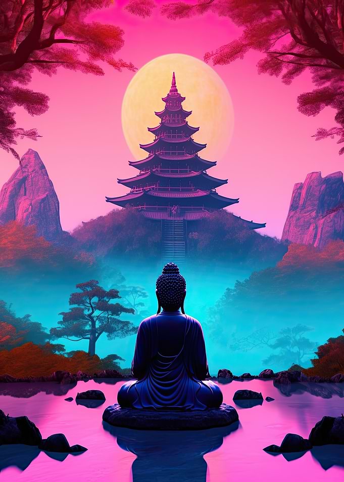 Buddha Meditating