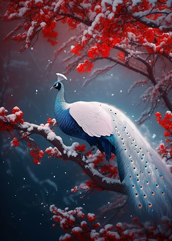 Peacock in the Park