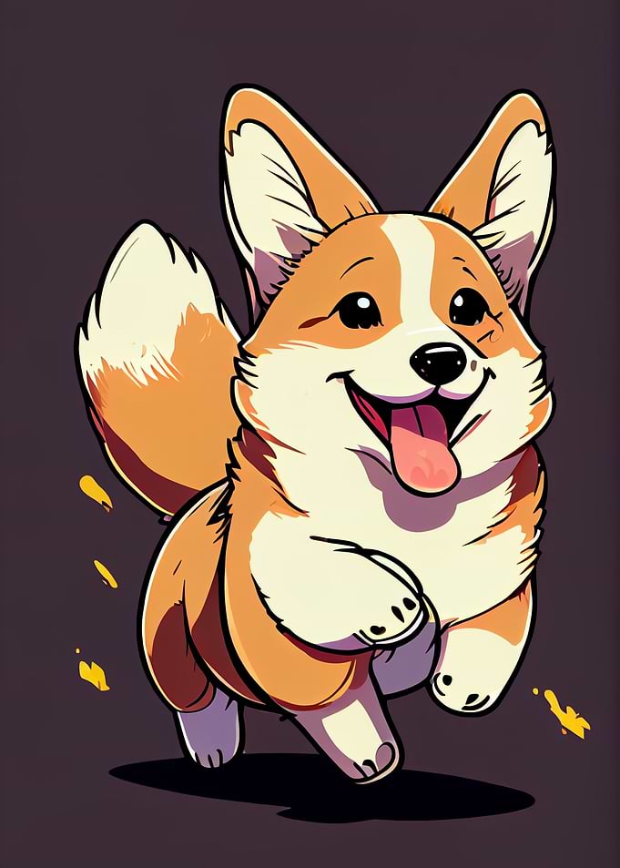 Cute Corgi Dog Animal