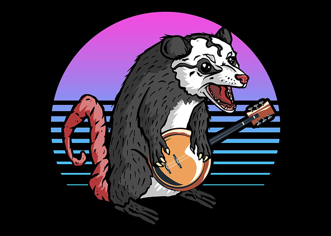 Banjo Opossum Folk