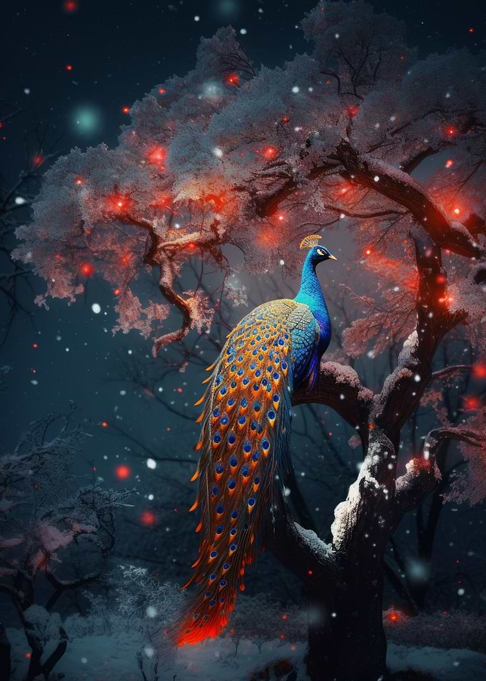 Peacock in the Park