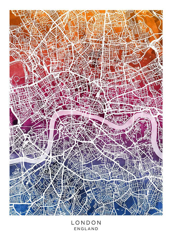 London England Map