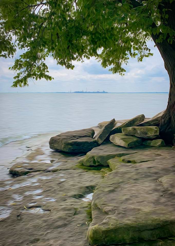 Overlook to Cedar Point