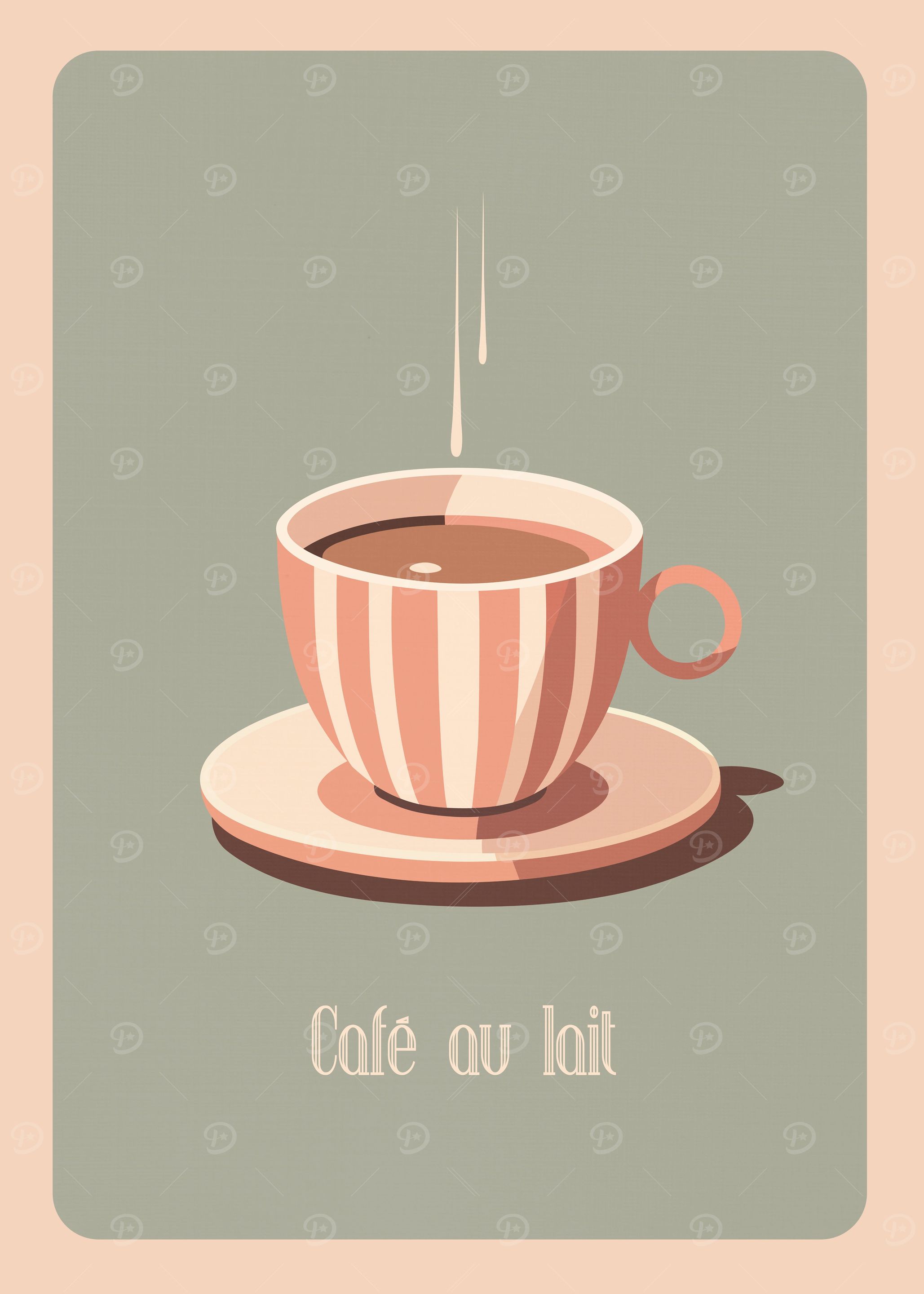 Dusty Pink Morning Coffee