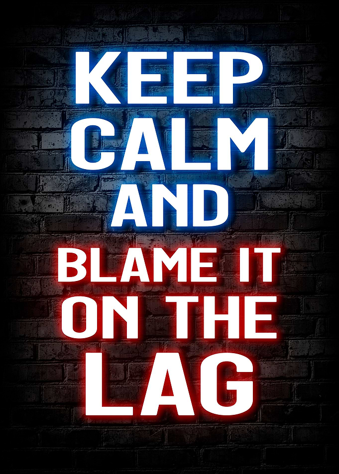 Keep calm and blame it