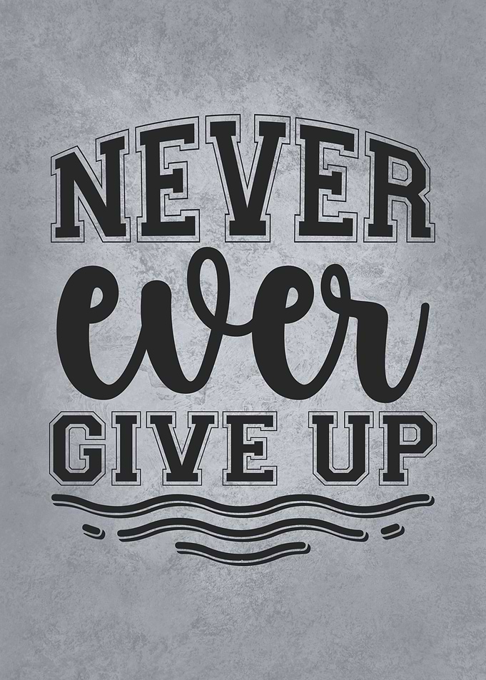 Never Ever Give Up