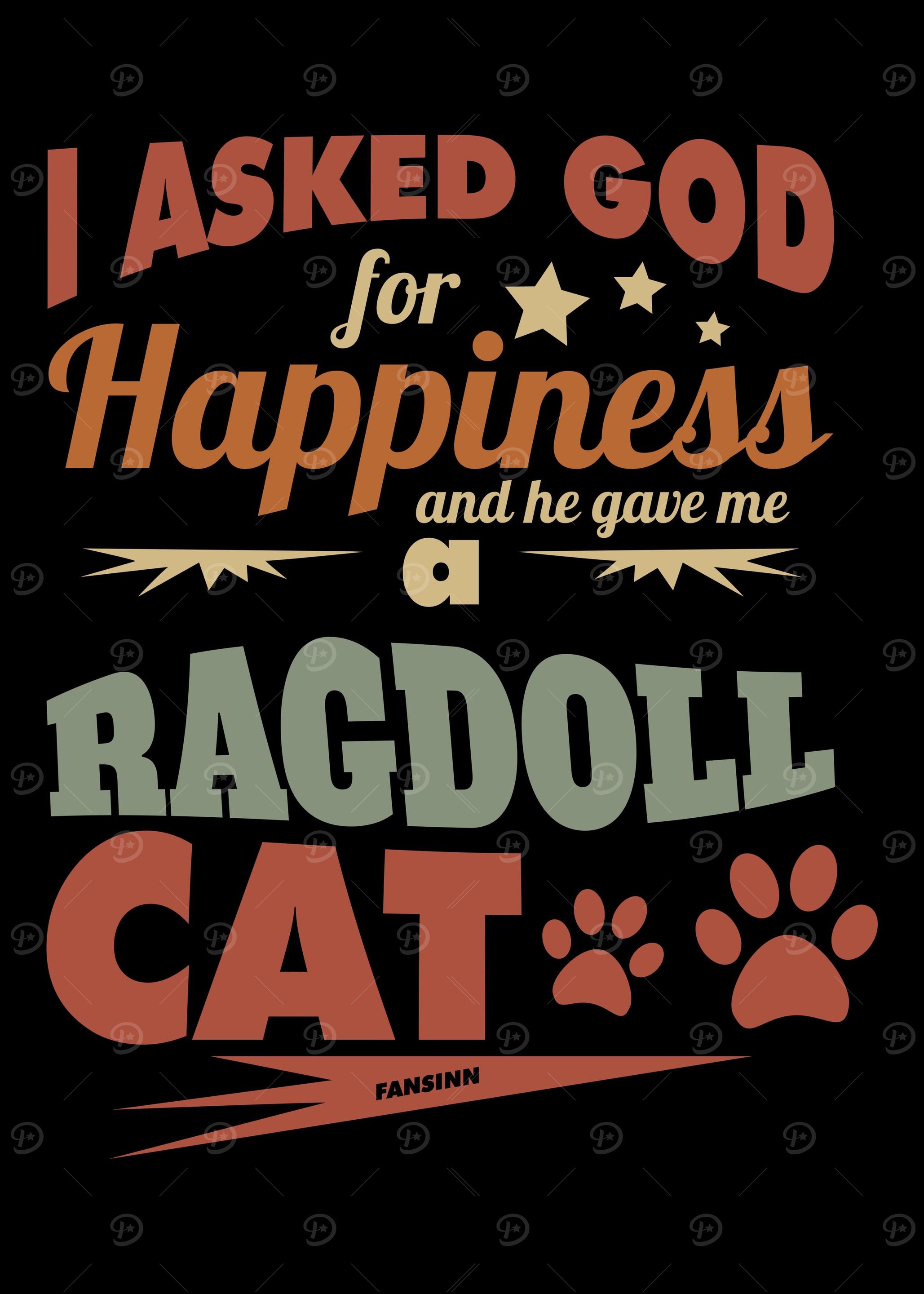 God gave me a ragdoll cat