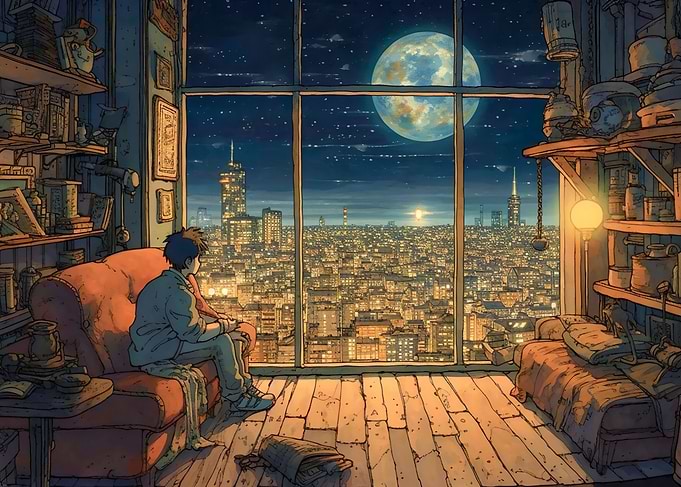 Anime Manga Cityscapes