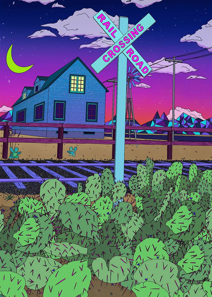 Sunsets in Texas